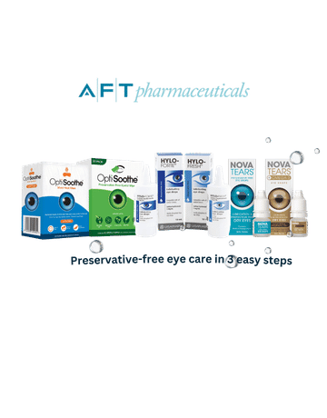 Preservative-free eye care in 3 easy steps